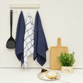 thumbnail image 6 of Sortora Kitchen Towel 100% Cotton, Super Soft and Absorbent Quick Drying Dish Towels for Kitchen,Dish Cloth for Wash Dish ,Kitchen Towels Set, 15 x 25 Inches, 3 Pack，Dark blue, 6 of 7