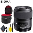 thumbnail image 4 of Sigma 35mm f/1.4 DG HSM Art Lens for Canon EF (US Model) Deluxe Kit, 4 of 4