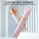 thumbnail image 1 of Taladro eléctrico portátil para uñas | Mini pulidor de uñas y removedor de piel muerta | Recargable por USB, 1 velocidad, funcionamiento silencioso de 35 dB para manicura y pedicura en casa, 1 of 4