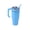 Light Blue, variant on makerflo MakerTwist® 30oz Powder Coated Tumbler + Handle, White Case of 25 Patented Twist-On Handle Design, Laser Engraving & UV Printing Ready, 304 Stainless Steel, Leak-Proof Lid, Straw, Gift Boxed