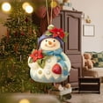 thumbnail image 6 of Snowman Christmas Decorations Acrylic Ornaments Snowman Decor for Christmas Tree Decorative Hanging Ornaments (B), 6 of 6
