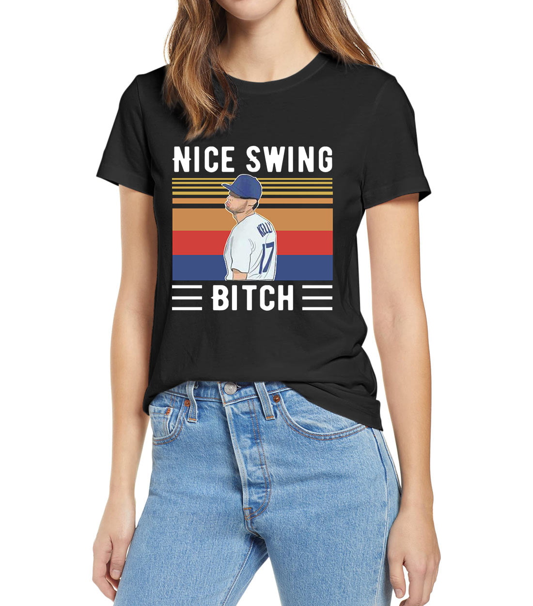 Nice Swing Bitch shirt Short-Sleeve Unisex T-Shirt