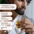 thumbnail image 3 of WANI Huile de Parfum Attar Oud Noir Arabe – Huile de Bois d'Agar Sans Alcool avec des Notes Florales Naturelles – Parfum Unisexe Longue Tenue pour Hommes et Femmes – Bâton de 12 ml et Bouteille en Verre, 3 of 6