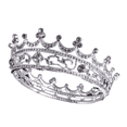 thumbnail image 1 of Fortune Rhinestone Hollow Princess Crown Headwear Pearl Crystal Hair Band, 1 of 8
