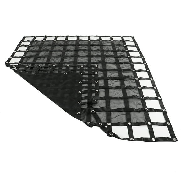 PET-U 6.75FT x 8FT Truck Bed Cargo Net Heavy Duty Cargo Nets Truck Organizer Capacity 1500 LBS