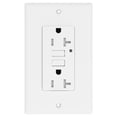 thumbnail image 1 of Outlet gfci, receptáculo auto-verificación profesional iluminada entrega entrega altacumenta para placas steptacle receptacle, 1 of 7
