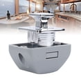 thumbnail image 1 of RV Push Cabinet Lock Keyless Metal Push Button Latch Catch for Caravan Yacht Boat Campervan Storage Drawer ABS Metal Construction Durable Easy Install, 1 of 7