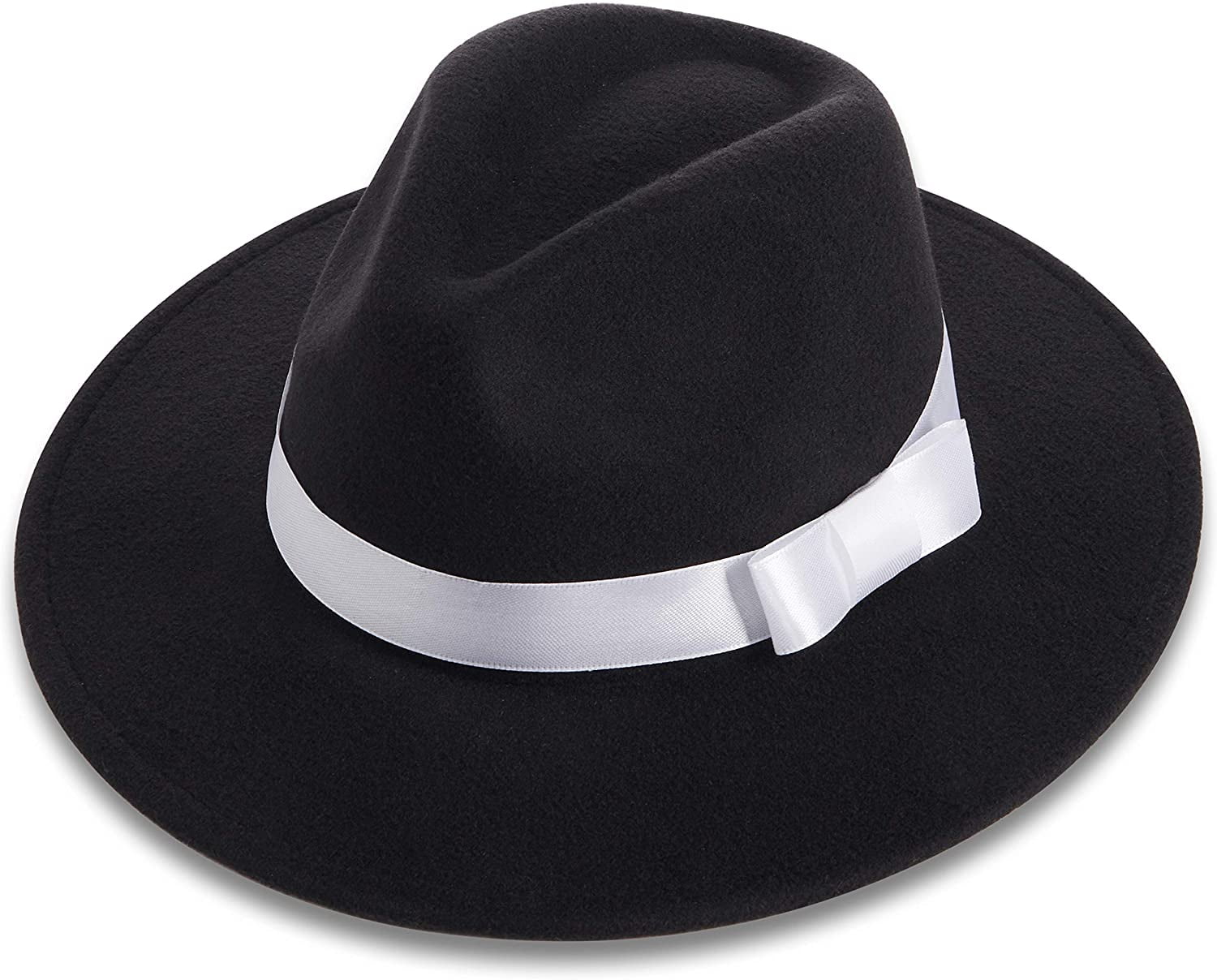 Merek 1920s Gatsby Panama Fedora Hat Cap for Men Gatsby Hat for Men 1920s Mens Gatsby Costume