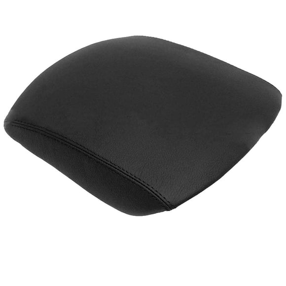 DSkoiph Armrest Synthethic Leather Cover Fit for Honda Pilot 2009-2015 (Center Console Armrest Cover, Black)