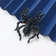 thumbnail image 3 of GKNET 2024 Exaggerated Large Alloy Rhinestone Spider Brooch Cool Halloween Gift-red, 3 of 6