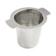 thumbnail image 1 of Infusor de té de acero inoxidable | Filtro de malla fina para hojas de té | Orificio de 0,5 mm | Colador para té y café de hojas sueltas | Herramienta de cocina con tapa opcional, 1 of 1