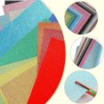 thumbnail image 3 of HLONK A4 Size Glitter Multi Color Glitter Cardstock Paper (20 Sheets), 3 of 5