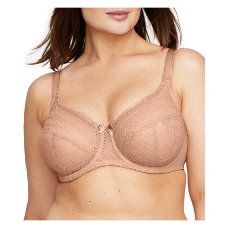 Glamorise Lace Comfort WonderWire Underwire Bra 9855 (Women s & Women s Plus)