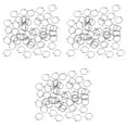 thumbnail image 1 of koolsoo 150Pcs Carpe Pêche Asticot Clips Appât Plates-Formes Tackle pour Hameçon S M, 1 of 9