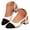 White, variant on Women's Mules Sandals Pointed Closed Toe Chunky Heel Slip on Fashion Casual Office Dress Slingback Shoes