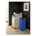 thumbnail image 4 of Rubbermaid Commercial Untouchable Recycling Container Square Plastic 23gal Blue 356973BE, 4 of 4