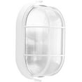 thumbnail image 5 of Progress Lighting Bulkheads 1-Light Flush Mount, White, Polycarbonate Shade, 5 of 7