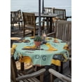 thumbnail image 2 of Outdoor Tablecloth with Umbrella Hole for Patio/Picnic/Party/Camping, Construction Truck Waterproof Table Cloth Round Cover Washable, Cartoon Grips and Bulldozers Green (Dia 60"), 2 of 8