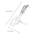 thumbnail image 2 of BRIGHTFUFU Tools For Hand Mixing Eggs Multifunction Stainless Steel Egg Beater White 1Pcs, 2 of 8