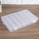 thumbnail image 4 of Caja organizadora de plástico ANGGREK contenedor de almacenamiento de joyería ajustable 36 ranuras transparente, 4 of 8