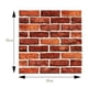 thumbnail image 2 of Xihbxyly Adhesivo de Pared de Ladrillo En Relieve, Diseño de Espuma Suave 3D, Reducción de Ruido, Fácil Aplicación Autoadhesiva, Decoración Moderna para El Hogar, Personalizable, Pvc, 30 X 30 Cm, 2 of 6