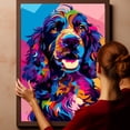 thumbnail image 5 of Irish Water Spaniel Poster Wall Art - Colorful Dog Canvas Wall Art For Living Room - Modern Art Wall Decor Ready To Hang, 5 of 5