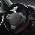 thumbnail image 2 of Chmadoxn Steering Wheel Cover, Plush Steering Wheel Cover Crystal Velvet Flat Bottom Round Universal Handlebar Cover, 2 of 2