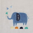 thumbnail image 4 of Carter's Modern Jungle Pals Elephant Baby Blanket - 30" x 40", 4 of 5