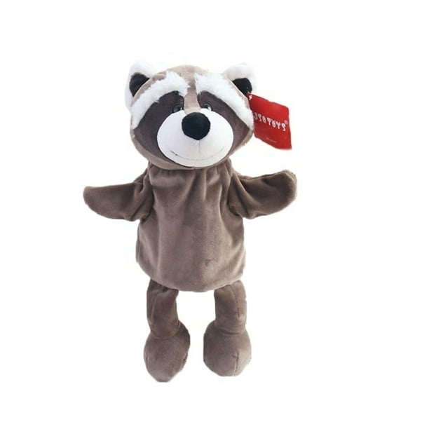 Marionetas de mano de elefante de dibujos animados, juguete de peluche, juego for padres e hijos, títeres de dedo for contar cuentos de jardín de infantes