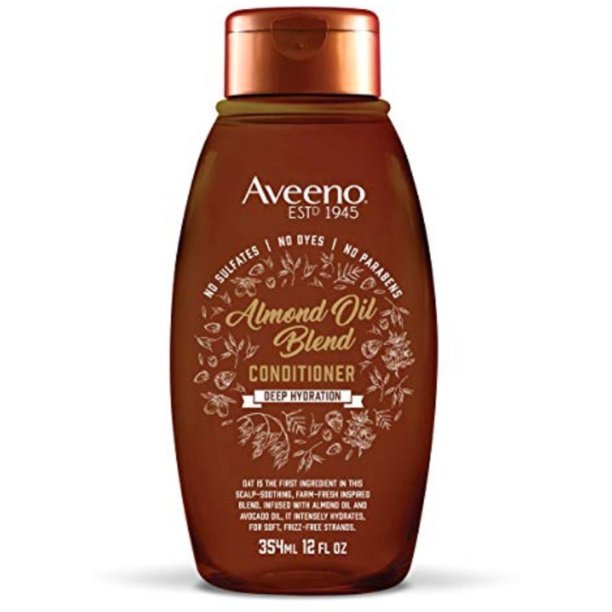 Aveeno, Almond Oil Blend Conditioner 12 oz (Pack of 2)