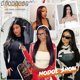 thumbnail image 4 of Peluca Worldnewhair, color negro natural, 66 cm, 13 x 4, HD, encaje frontal, 4 of 7