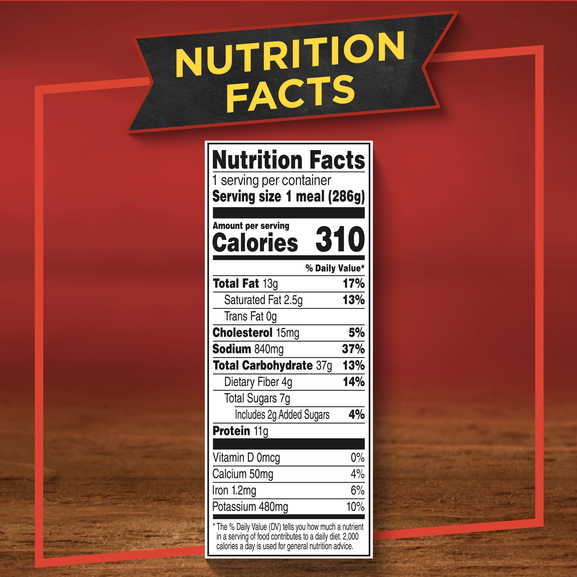 Banquet Chicken Fried Chicken with Mashed Potatoes, 11g Protein, Frozen Meal, 10.1 oz.