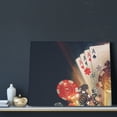 thumbnail image 3 of Fuzoiu Casino Poker Chips Print Canvas Wall Art for Bathrooms,Wall Decor for Bedroom,Framed Artwork for Wall,Modern Wall Decorations Prints Picture for Kitchen Home, 3 of 6