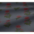 thumbnail image 4 of oneOone Cotton Jersey Gray Fabric Floral Block Sewing Fabric By The Yard Printed Diy Clothing Sewing Supplies 58 Inch Wide, 4 of 4