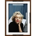thumbnail image 5 of Art.com Portrait of Marilyn Monroe on Patio Outside of Her Home Photographic Print by Alfred Eisenstaedt, Brown Frame Wall Art, 17" x 23", 5 of 5