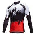 thumbnail image 2 of Camisetas de ciclismo de montaña de manga larga para hombre, otoño 2022, nuevas camisetas de ciclismo coloridas, ropa deportiva para ciclismo al aire libre, ropa de ciclismo de montaña, 2 of 5