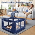 thumbnail image 3 of Parque infantil para mascotas pequeñas Zikopomi Puppy Indoor 42 x 42 x 25 pulgadas, 3 of 6