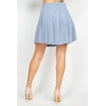 thumbnail image 4 of A-line Corduroy Pleated Mini Skirt L, 4 of 4