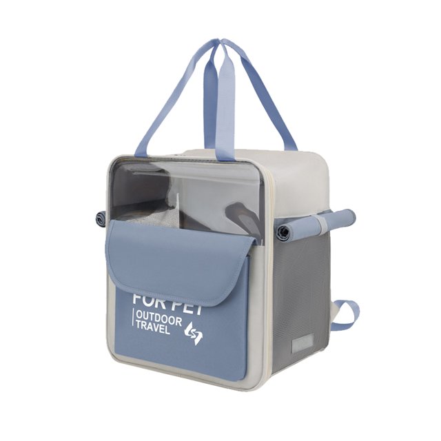 Bolsa De Transporte Para Mascotas Transportín para perros, bolso transpirable para viajes de gatos, bolso para exteriores, plegable para gatos y perros Tmvgtek Libre de BPA