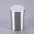 thumbnail image 2 of EeaseCA 304 Stainless Steel Cigarette Box Case Metal Frame Closure Tobacco Storage Box Cigarette Container Tea Can for Men (Silver), 2 of 8