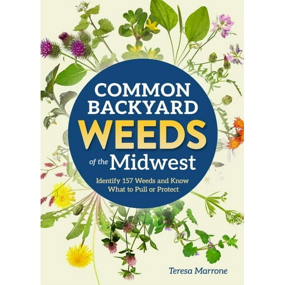 Backyard Weed Guides Common Backyard Weeds of the Midwest: Identify 157 Weeds and Know What to Pull or Protect, (Paperback)