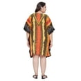 thumbnail image 5 of Gypsie Blu Women Tunics Dress Short 3/4 Sleeves Caftans for Ladies Casual Dresses, 5 of 7