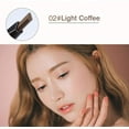 thumbnail image 3 of Magik 2 Pack Waterproof Eyebrow Pencil Retractable Slant Tip & Brush Double-ends Natural Hair-like Look (#2 Light Coffee), 3 of 9