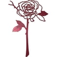 thumbnail image 1 of Marcador de rosa Marcador de metal delicado Marcador de cristal agradable (rojo) (1 pieza) ShuxiuWang 8390605888649, 1 of 1