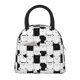 thumbnail image 1 of Fotbe Doodle Cute Cat Bolsa de Almuerzo con Estampado, Lonchera Aislada, Contenedor de Comida Reutilizable Tipo Cooler a Prueba de Fugas, 1 of 6