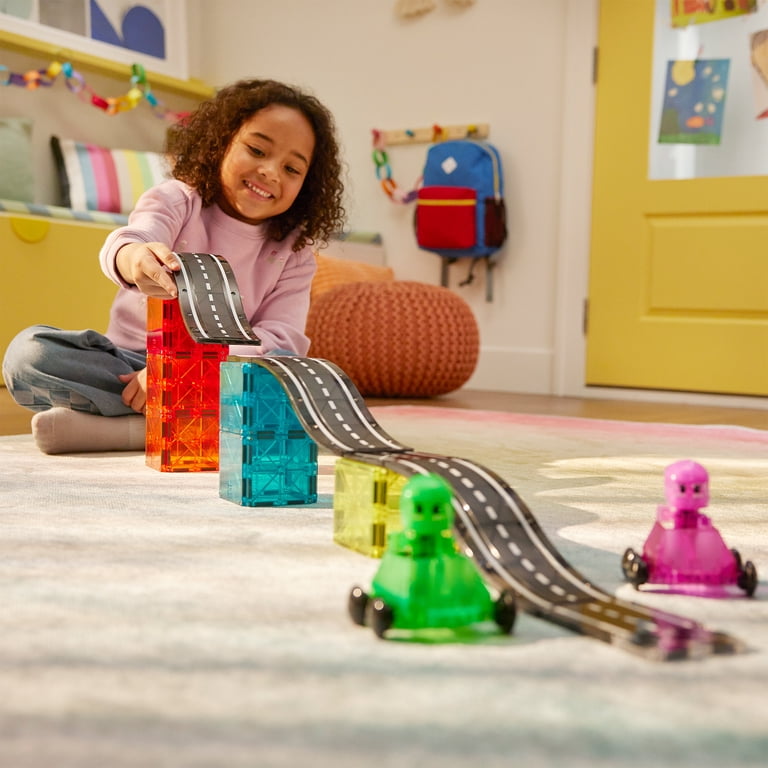 MAGNA-TILES¬Æ Downhill Duo 40-Piece Magnetic Construction Set