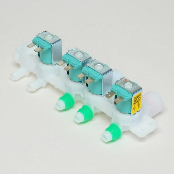 Washer Water Inlet Valve Replaces For Samsung WA45M7050AW/A4 WA45K7100AW/A2 WA45T3400AP/A4 WA45T3400AV/A4 WA45T3400AW/A4 WA45K7100AW WA45M7050AW WA45T3400AP WA45T3400AV WA45T3400AW Top Load Washer