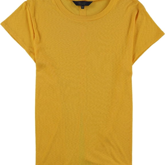 Rachel Roy Womens Slit Back Pullover Blouse, Yellow, Plus Size, 1X