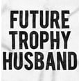 thumbnail image 2 of Future Trophy Husband Engagement Men's Big & Tall Crewneck Graphic Tee Brisco Brands 2X, 2 of 5
