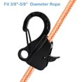 thumbnail image 2 of Boat Anchor Hook Sliding Hook,Stainless Steel Easy to Use Knotless Anchor System with Quick Release for 3/8" - 5/8" Rope Jet Skis PWCs Pontoon Jon Boat,Hold 8500 lbs, 2 of 6